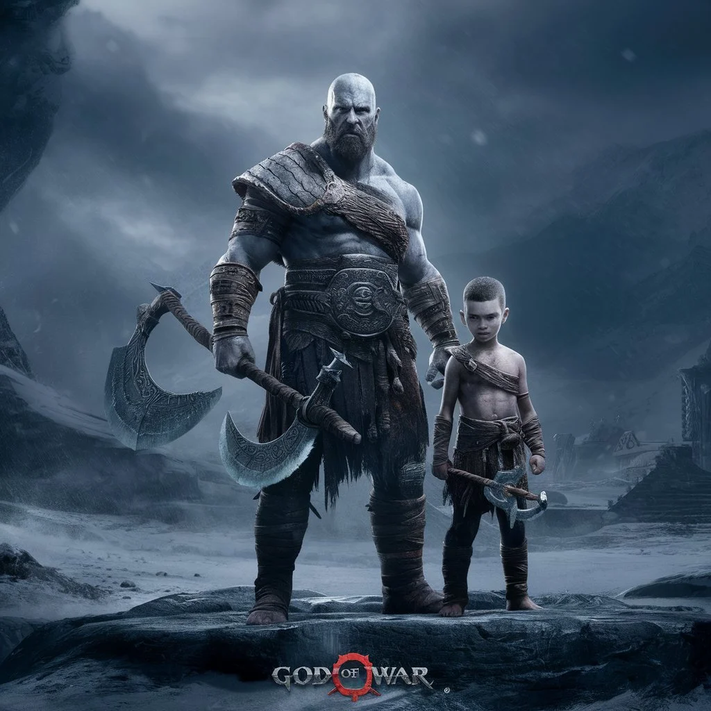 God of War (2018) : Suivez Kratos et son fils Atreus dans une odyssée à travers la mythologie nordique, mêlant action, exploration et rédemption.