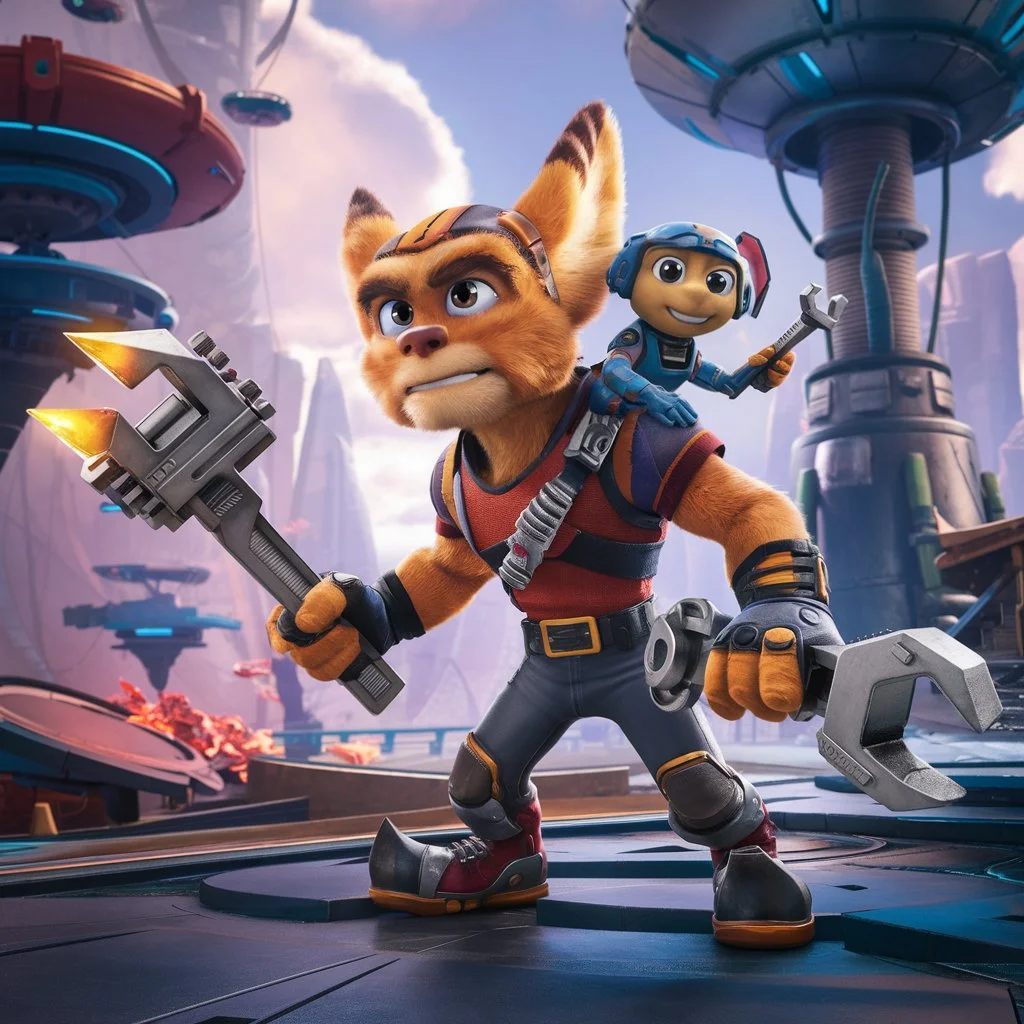 Ratchet & Clank (2016) : Accompagnez Ratchet et Clank dans une aventure intergalactique pour sauver la galaxie d'une menace extraterrestre redoutable.